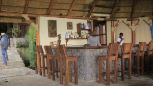 Virunga National Park Congo Kibumba tented camp reception