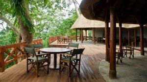 Virunga National Park Congo Mikeno Lodge Double self contained room