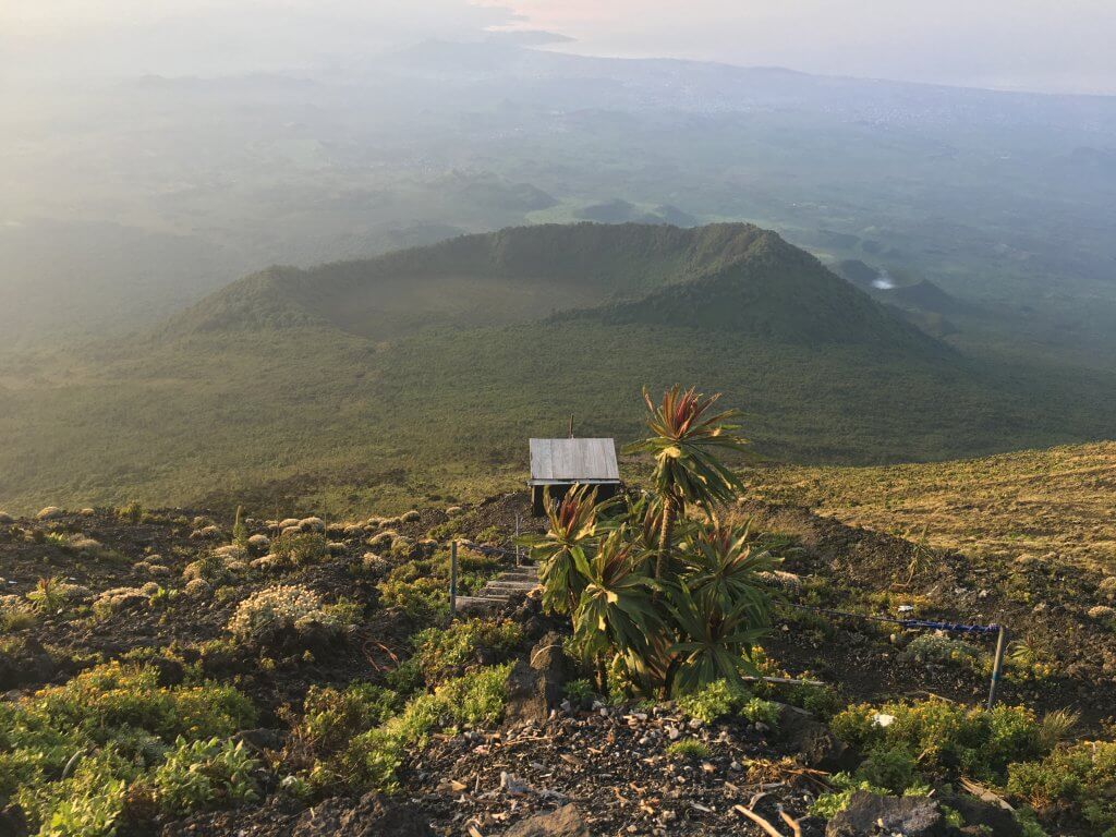 Virunga National Park Congo Nyiragongo Summit View