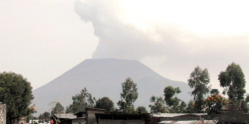 Nyiragongo Congo's volcano, 