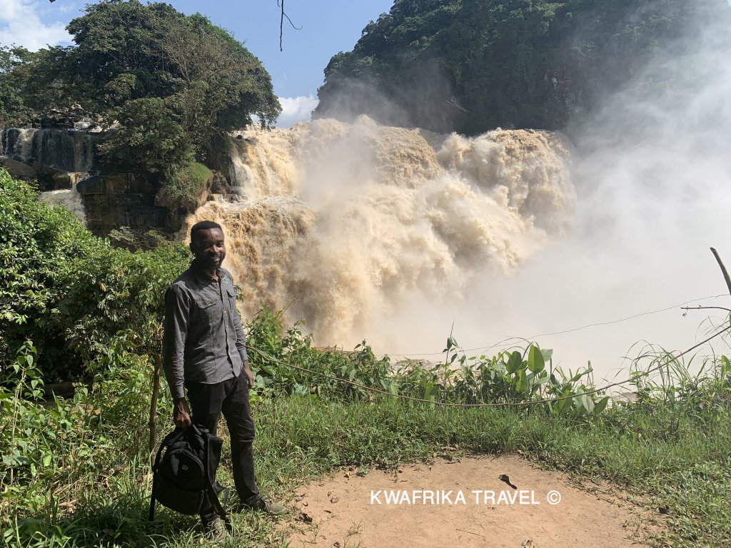 Zongo Falls, the secong longest falls after Niagara, one of things to do in Kinshasa