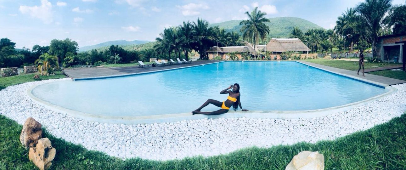 Swimming pool, Parc de la vallée de N'sele