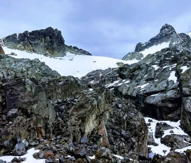 Congo's Rwenzori Mountain glacier