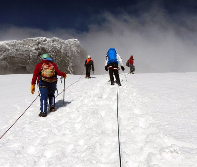 Congo's Rwenzori Mountain hiking Alpinism