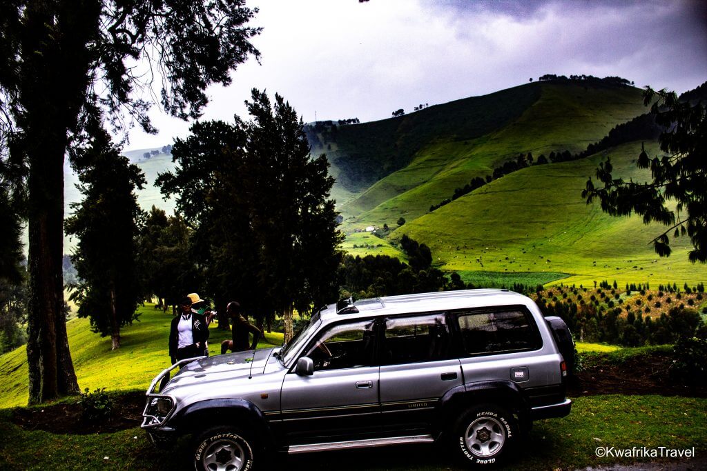 Kwafrika Travel Jeep chez Maman Rica Lodge Mushaki