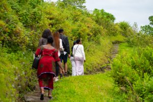 visiting Tchegera, nature walk