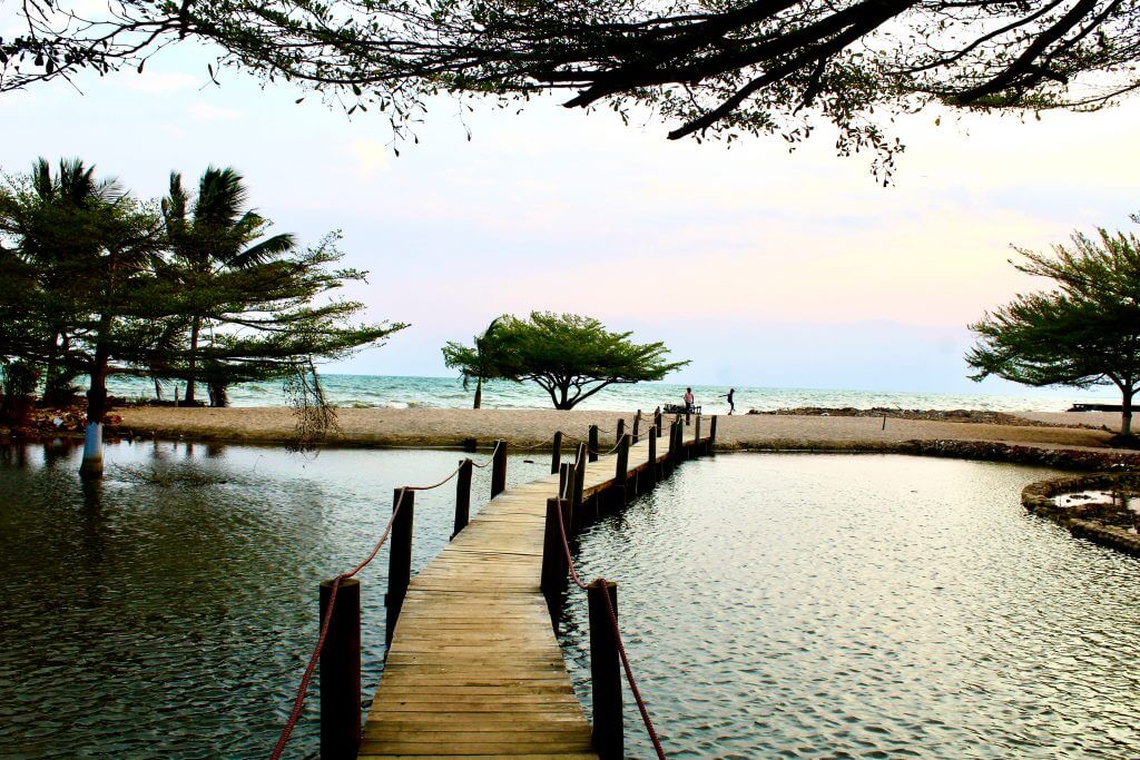 Beach in Bujumbura with Kwafrika Travel