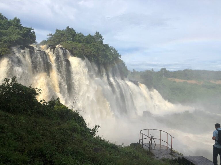Boali Falls in Central African Republic