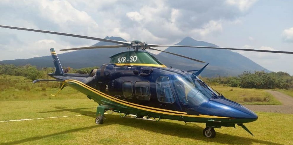 Helicopter transfers within Rwanda, RwandAir