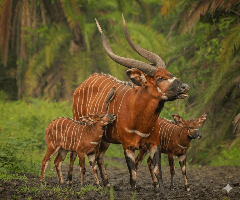 Forest Bongo Tracking | Odzala-Kokoua National Park Safari