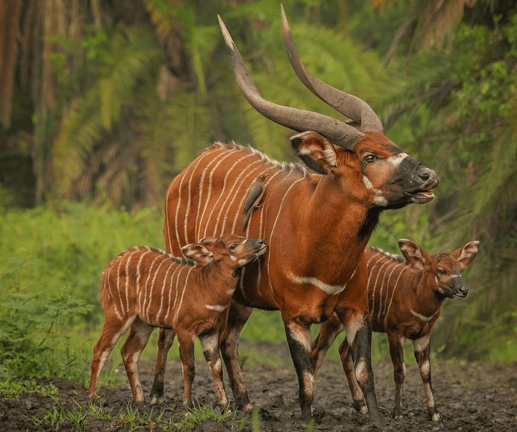 Forest Bongo Tracking | Odzala-Kokoua National Park Safari