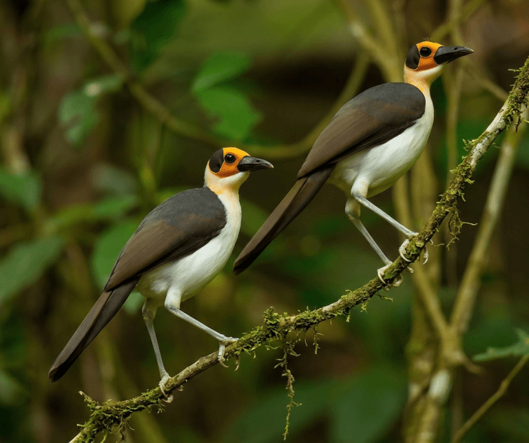 africa picathartes: one of The Rare Birds of CAR
