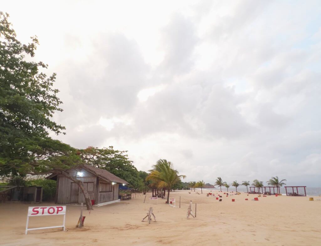 A magnificent view of Muanda Hidden Beach