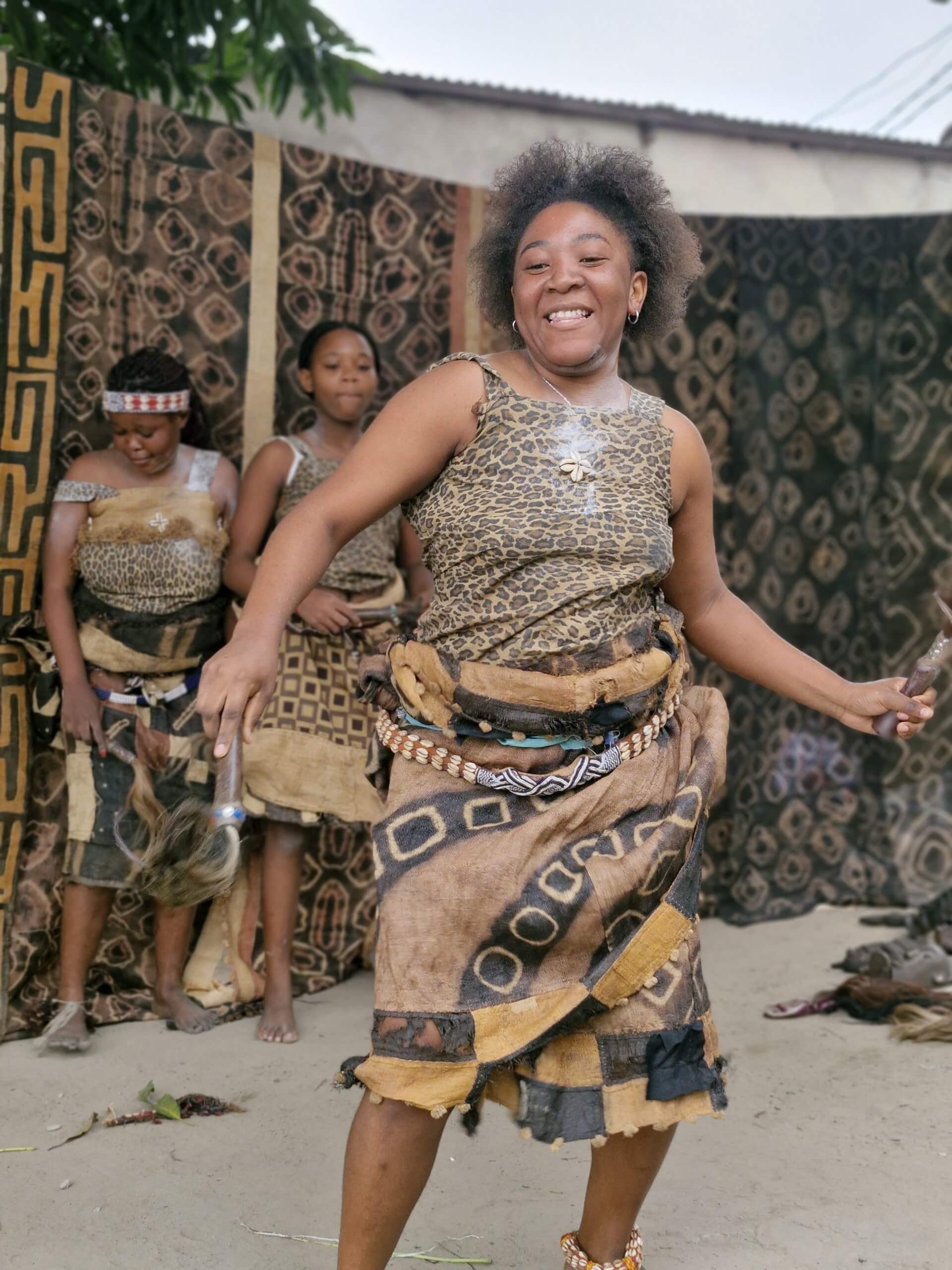 Kuba Mask Dance In Kinshasa with Kwafrika Travel