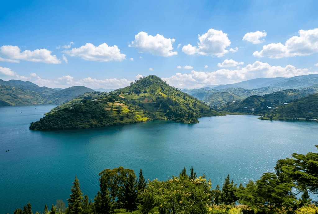 The Nyungwe & Akagera Safari: Lake Kivu view