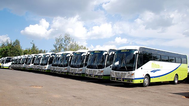 Public Intercity Transport: Rico Bus Rwanda / Visit Rwanda with Kwafrika Travel